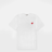 Comme des Garcons Play Small Red Heart T-Shirt wit