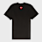 Comme des Garcons Play Small Red Heart Neck T-Shirt Black schwarz