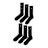 Polo Ralph Lauren Crew Socks 6-Pack zwart