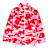 A Bathing Ape ABC Camo Metal One Point Boa Jacket M light pink