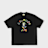 A Bathing Ape Multi Logo College Relaxed Fit Tee schwarz