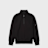 C. P. Company Diagonal Raised Fleece Half Zip Lens Sweater zwart