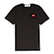 Comme des Garcons Play Big Red Heart Logo T-Shirt black 51231 1