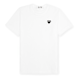 Comme des Garcons Play Black Heart T-Shirt white 52418 1