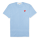 Comme des Garcons Play&nbsp; Play Red Heart T-Shirt bleu 54371 1