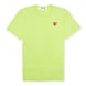 Comme des Garcons Play Play Red Heart T-Shirt green 54373 1