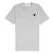 Comme des Garcons Play Black Heart T-Shirt grey 58443 1