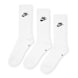 Nike Sportswear Everyday Essential Crew Socks (3 Pack) weiß 70996 1