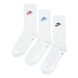 Nike Sportswear Everyday Essential Crew Socks (3 Pack) weiß 70997 1