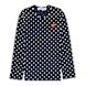 Comme des Garcons Play Blue Polka Dot Longsleeve blau 77067 1