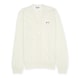 Comme des Garcons Play Knit Cardigan beige 77070 1