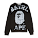 A Bathing Ape Big College Crewneck schwarz 80187 1