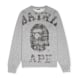A Bathing Ape Big College Crewneck grijs 80188 1