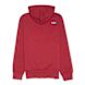 Comme des Garcons Play&nbsp; x The Artist Invader Hooded Zip Sweatshirt rouge 81357 1