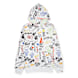 A Bathing Ape Hand Draw Pattern Shark Pullover Hoodie multi-colour 83784 1