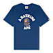 A Bathing Ape College Tee M blue 85280 1