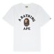 A Bathing Ape College Tee M white 87064 1