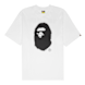 A Bathing Ape Pixel Ape Head Relaxed Fit Tee M weiß 88274 1