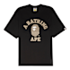 A Bathing Ape Sta Houndstooth College Relaxed Fit Tee M black 89101 1