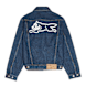 ICECREAM Running Dog Denim Trucker Jacket blau 85496 1