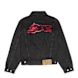 ICECREAM Running Dog Denim Trucker Jacket schwarz 88383 1