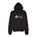 ICECREAM Woodgrain Running Dog Popover Hoodie black 88385 1