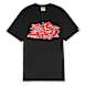A Bathing Ape Asnka Kanji Graffiti Logo Tee black 87772 1
