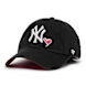 '47 MLB New York Yankees Icon  Heart Clean Up Cap schwarz 90392 1