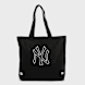 New Era MLB Light Canvas Tote Bag New York Yankees black 99228 1