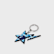 A Bathing Ape ABC Camo Sta Rubber Keychain blue 102807 1
