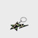 A Bathing Ape ABC Camo Sta Rubber Keychain groen 102820 1