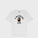 A Bathing Ape College Tee white weiß 104939 1