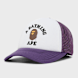 A Bathing Ape College Mesh Cap purple Undefined Color 104992 1