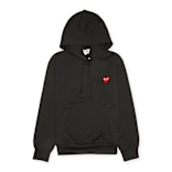Buy Comme des Garcons Play Hooded Sweatshirt in black | P1T174-BLK