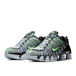 Buy Nike Shox TL in wolf grey/lime blast-black | AV3595-005 | solebox
