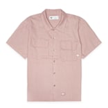 【SATIIIZ】Die Linen Work Short Sleeve Shirt Die Linen Work Short Sleeve Shirt - satiiiz
