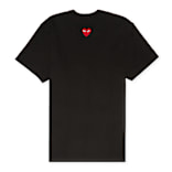 Buy Comme des Garcons Play Small Red Heart Neck T-Shirt Black in