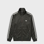 Buy Needles Track Jacket - Poly Smooth in charcoal | SX404-C | solebox