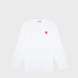 Comme des Garcons Play Red Heart Longsleeve wit 53558 1