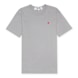 Comme des Garcons Play Mens T-Shirt Short Sleeve grey 75571 1