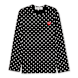 Comme des Garcons Play&nbsp; Black Polka Dot Longsleeve noir 77066 1
