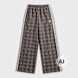 adidas Originals Checkered Track Pant brown 103688 1
