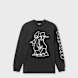 Carhartt WIP L/S Blinkerfluid T-Shirt zwart 104075 1
