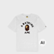 A Bathing Ape College Tee white weiß 104939 1
