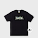 A Bathing Ape Bape Graffiti Logo Relaxed Fit Tee zwart 104952 1
