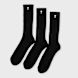 AMI PARIS Pack Three Ami De Coeur Embroidery Socks zwart 106031 1