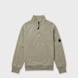 C. P. Company Diagonal Raised Fleece Half Zip Lens Sweater Grau 106830 1