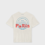 Buy adidas Originals x Bad Bunny Paris Merch Tee in beige | KW8077