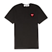 Comme des Garcons Play Big Red Heart Logo T-Shirt black 51231 1