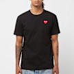 Comme des Garcons Play Big Red Heart Logo T-Shirt black 51231 2